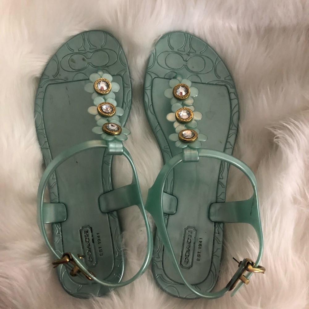 Coach Flower Sandals
